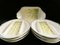 Majolica Asparagus Serving Dishes, France, 1960s, Set of 7, Image 2