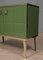 Mid-Century Italian Green Glass & Brass Sideboard, 2000s 8