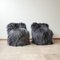 Mid-Century Sheepskin Occasional Chairs, 1970s, Set of 2, Image 8