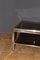 Brass & Chrome Square Coffee Table, 1970s, Image 4