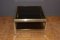 Brass & Chrome Square Coffee Table, 1970s, Image 8