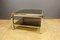 Brass & Chrome Square Coffee Table, 1970s 10