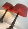 Candlestick Shape Brass Table Lamps, 1970s, Set of 2 4