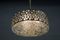 Mid-Century Bubble Glass & Brass Ceiling Lamp from Limburg 2