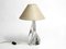 Large Mid-Century Table Lamp in Crystal Glass from St. Louis France, Image 19