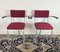 Gispen 107 Stühle mit Röhrengestell von Willem Hendrik Gispen für Gispen, 1960er, 2er Set 1