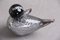 Italian Ducks with Black and Silver Effects in Murano Glass, 1970s, Set of 2, Image 12