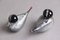 Italian Ducks with Black and Silver Effects in Murano Glass, 1970s, Set of 2, Image 2