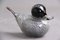 Italian Ducks with Black and Silver Effects in Murano Glass, 1970s, Set of 2 5