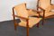 Triena Safari Armchairs by Carl-Axel Acking for NK, 1960s, Set of 3 3