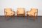 Triena Safari Armchairs by Carl-Axel Acking for NK, 1960s, Set of 3, Image 1