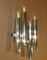 Brutalist Chromed Metal Applique by Gaetano Sciolari, Italy, 1970s, Set of 2 12