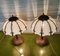 Lámparas de mesa portuguesas modernistas de acrílico blanco opalino y latón, años 70. Juego de 2, Imagen 5