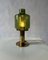 Brass & Glass Table Lamp from Hans Agne Jakobsson Ab Markaryd, 1960s 4