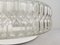 Large Frosted Hubnail Glass Flush Mount Lamp, 1990s, Image 14
