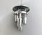 Space Age Ceiling Lamp in Murano Glass & Aluminum from Doria, 1970s, Image 25