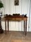 Galleried Mahogany Console Table, Image 9