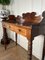 Galleried Mahogany Console Table 3