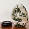 Huevo vintage de porcelana con decoración de estilo animal de safari africano, años 70, Imagen 8