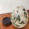 Huevo vintage de porcelana con decoración de estilo animal de safari africano, años 70, Imagen 10