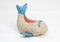 Vintage Whale Therapeutic Toy by Renate Müller for H. Josef Leven, Sonneberg, 1960s, Image 1