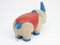 Vintage Rhino Therapeutic Toy by Renate Müller for H. Josef Leven, Sonneberg, 1960s 4