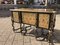 French Baroque Desk with Brass Inserts, 1920s, Image 6