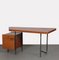 Desk in Mahogany and Metal by Georges Frydman for EFA, 1950 1