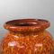 Mid-Century Glazed Ceramic Lava Vase, Germany, 1960s 5