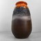 Mid-Century Lava Vase aus glasierter Keramik, Deutschland, 1960er 6