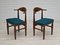 Danish Oak and Wool Chairs by Henning Kjærnulf, 1960s, Set of 2 13