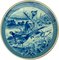 Swedish Cobalt Collectors Plate from Ravn Porcelain Engelholm, 1988 1