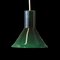 Window Lamp in Green Opal Glass by Michael Bang for Holmegaard, 1970s 6