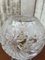 Lampada da tavolo vintage a forma di fungo in vetro cristallo tagliato, Immagine 2
