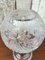 Vintage Crystal Cut Glass Mushroom Table Lamp 9
