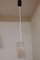 Vintage Ceiling Lamp in Transparent Plastic with Waffle Structure, 1970s, Image 2