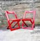Italian Folding Chairs by Aldo Jacober & Pierangela Daniello for Bazzani, Italy, Set of 2, 1960s 3