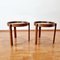 Mid-Century Italian Side Tables by Porada Arredi, Italy, 1970s, Set of 2, Image 3