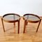 Tables d'Appoint Mid-Century par Porada Arredi, Italie, 1970s, Set de 2 1