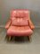 Scandinavian Leather Chair, 1960 2