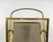 Vintage Gilt Bronze Magazine Rack with Faux Bamboo Base and Handle by Maison Baguès, France, 1960 8