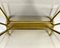 Vintage Gilt Bronze Magazine Rack with Faux Bamboo Base and Handle by Maison Baguès, France, 1960 5