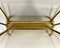 Vintage Gilt Bronze Magazine Rack with Faux Bamboo Base and Handle by Maison Baguès, France, 1960, Image 5