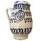 Mid-Century Spanish Hand Painted Glazed Ceramic Jug, Image 9