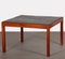 Vintage Couchtisch aus Holz & Schiefer, 1970er 1