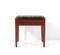 Art Deco Modernist Walnut Stool by L.O.V. Oosterbeek, 1920s 6