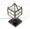 Arts & Crafts Patinated Wrought Iron Table Lamp, 1900s 9