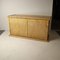 Italian Bamboo & Wicker Sideboard with Drawers and Brass Handles, 1960s 7