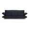 Leather 3-Seater Sofa in Dark Blue from Koinor Rossini 8