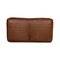 Ds 47 3-Seater Leather Brown Sofa from de Sede, Set of 2 9